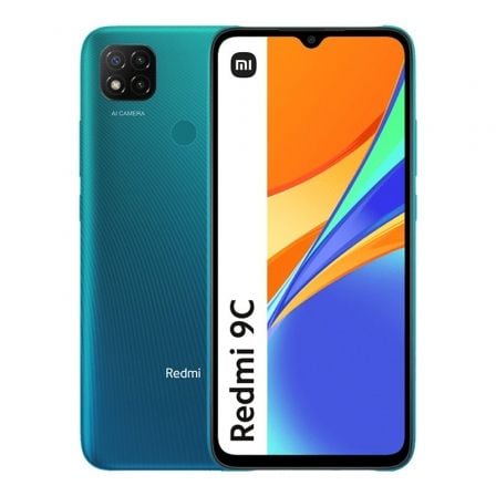 Smartphone xiaomi redmi 9c 4gb/ 128gb/ 6.53"/ verde - Depau